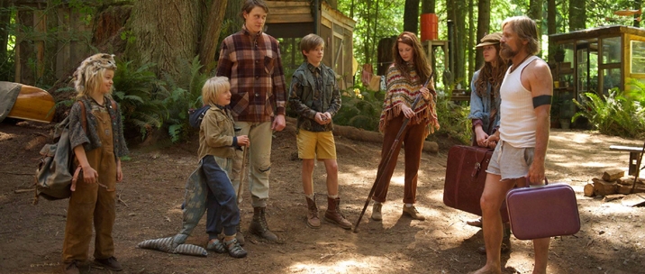 Una scena del film "Captain Fantastic"