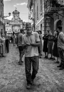 GEORGE CLOONEY A SUTRI (FOTO DI PHILIPPE ANTONELLO)